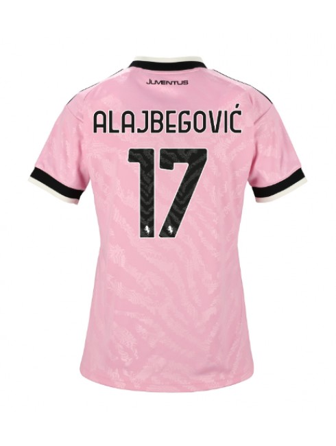 Juventus Kerim Alajbegovic #17 Replika Borta Kläder Dam 2026-27 Kortärmad Juventus Kerim Alajbegovic #17 Replika Borta Kläder Dam 2026-27 Kortärmad